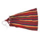 thumbnail image 2 of Hamaca para acampar, ultraligera, portátil, para viajes al aire libre, con capacidad de carga de 250 kg, color rojo con rayas de color, 2 of 15