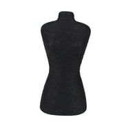 Black Necklace Chain /Jewelry Display Neck Bust Holder 28x18cm