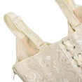 thumbnail image 5 of Corset Top With Straps Sexy Floral Corset And Bustiers Jacquard Overbust Corset Plus Size, 5 of 5