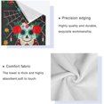 thumbnail image 4 of SKYSONIC 3 Pack Towel Skeleton Element Cotton Bath Towel Set (1 Bath Towel, 1 Hand Towel, 1 Washcloth) for Bathroom, Super Soft and Quick Dry Towels, 4 of 7