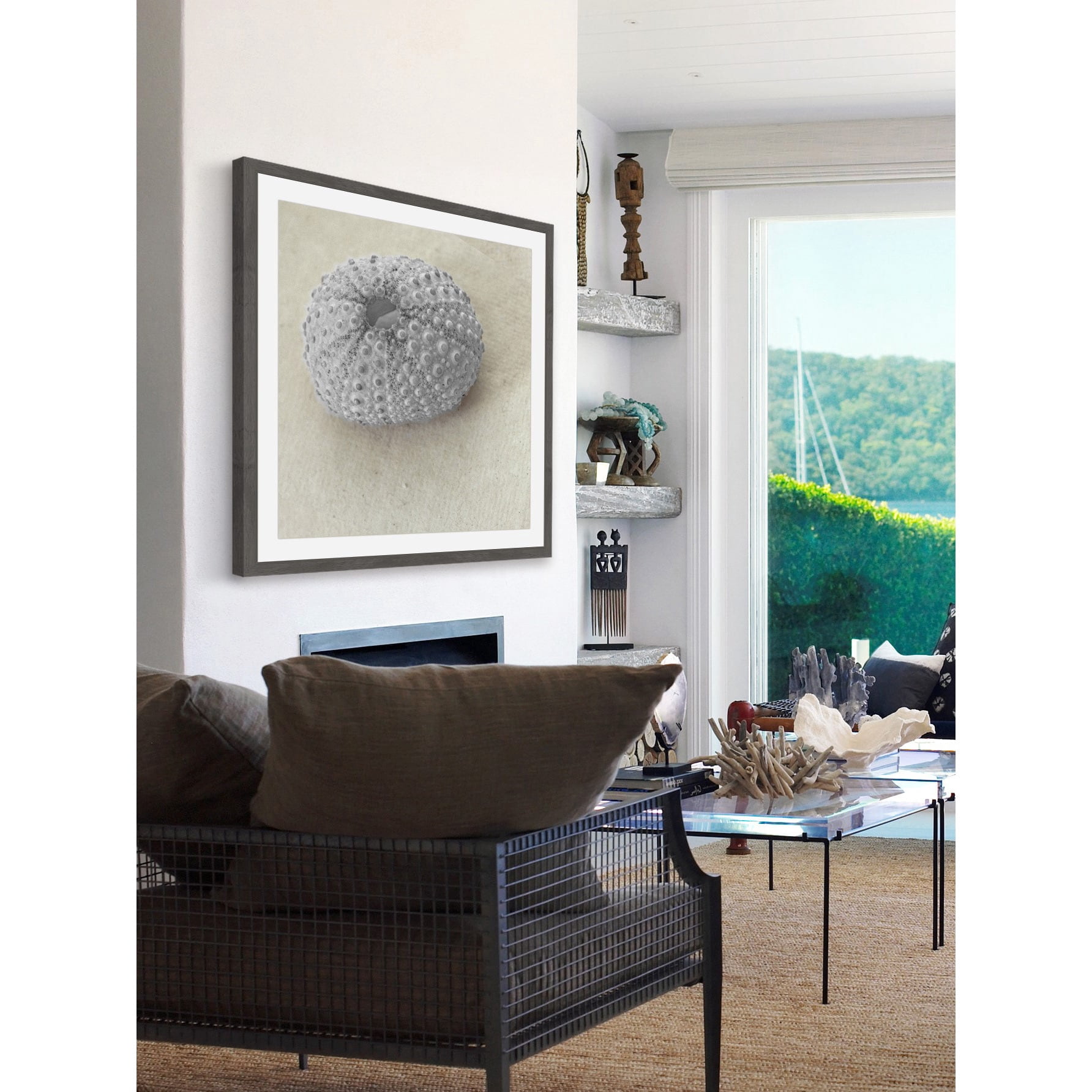 "Shades of Grey" Framed Painting Print