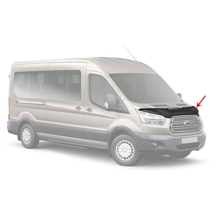 

Carbon Look Hood Cover Mask Vinyl Bonnet Bra For Ford Transit 2014-2022
