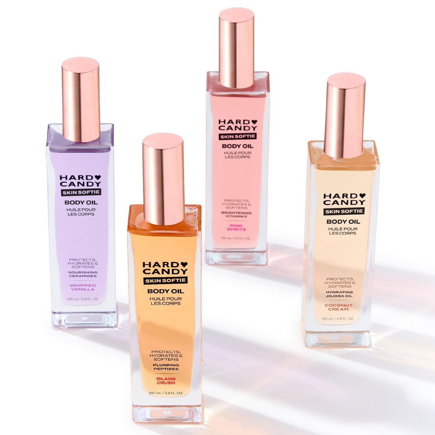Hard Candy Huile nourrissante pour le corps, Coup de foudre sur l'île