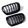 thumbnail image 3 of Astra Depot Gloss Black Front Kidney Grill Double Line for BMW X3 F25 F26 X4 Pre-LCI 2010-2013 (1 Pair), 3 of 6