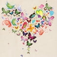 thumbnail image 2 of CafePress - Heart Of Butterflies Tote Bag - Unisex Canvas Tote Bag, Beige, 1-Piece, 2 of 7