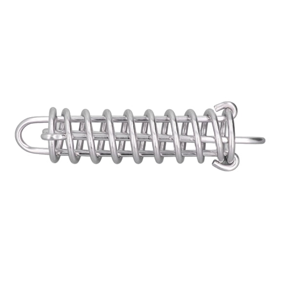 11x405mm Stainless Steel Shock Absorbing Spring Boat Anchor Dock Line Mooring Springs for Yacht
