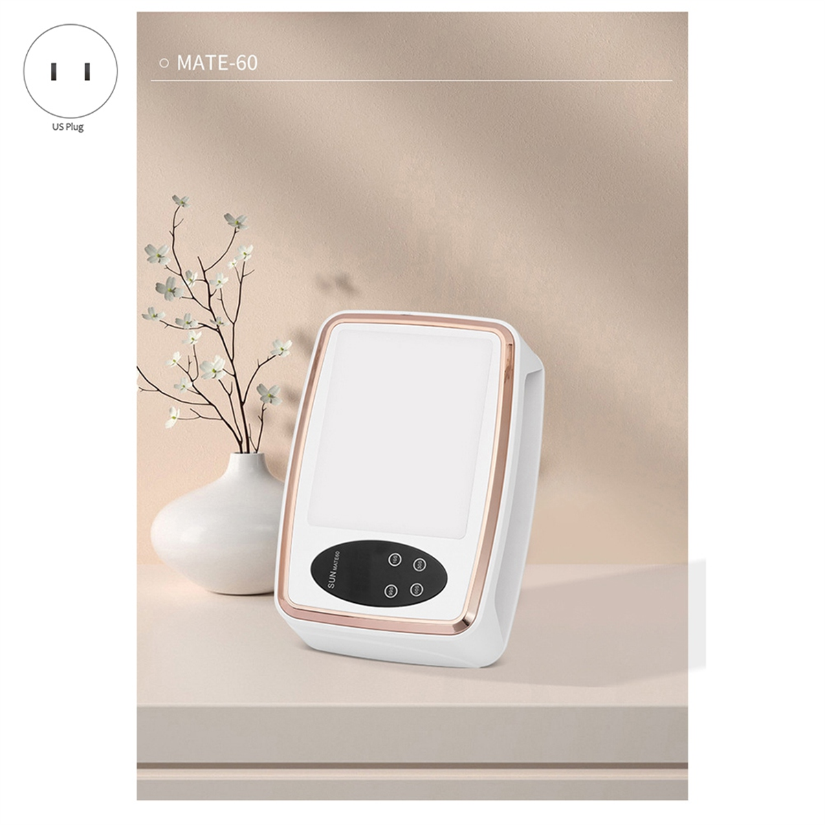 380W Nail Dryer 90 Leds Nail Dryer UV Lamp for Curing All Gel Nail Polish Motion Sensing Manicure Pedicure US PLUG