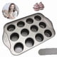 thumbnail image 2 of 12 Mini Cake Tray Cheesecake Cup Non Stick Muffin Cupcake Baking Tin Pan, 2 of 2