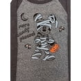 thumbnail image 2 of Infant & Toddler Boys Gray Mickey Mouse Long Sleeve Halloween T-Shirt 12M, 2 of 2