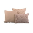 thumbnail image 5 of Home Soft Things 7 Piece Ogee Faux Fur Embroidery Bedspread Set - Taupe - King (102" x 90"), 5 of 5