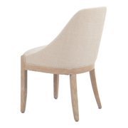 Calmo Dining Chair Beige Dining Chair, Modern Style, Solid ash wood leg, Solid Ash Wood, Indoor Dining