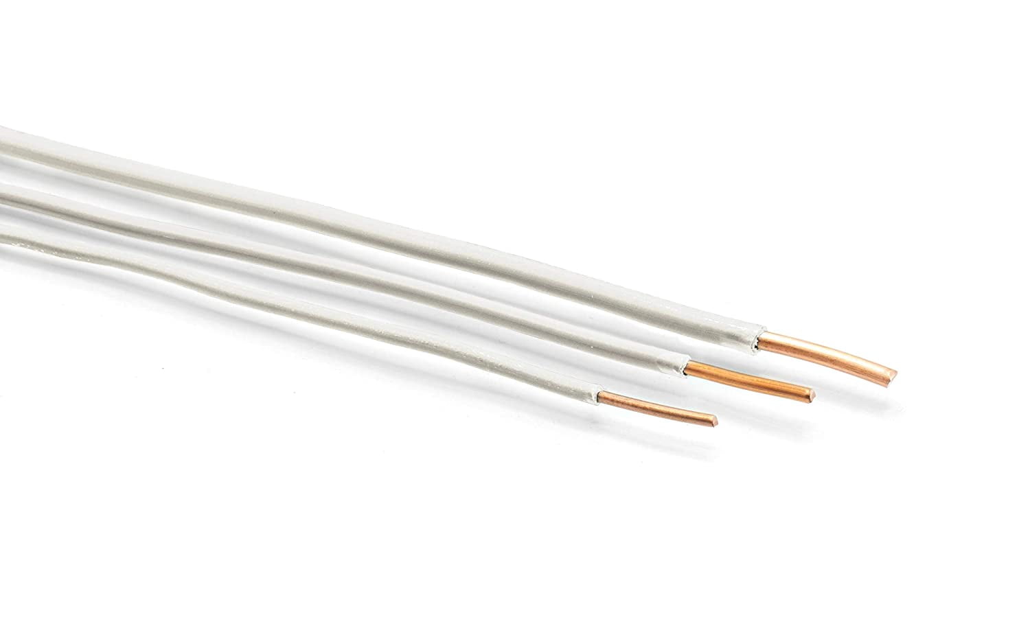 200 Feet (60 Meter) - Insulated Solid Copper THHN / THWN Wire - 10 AWG, Wire is Made in the USA, Residential, Commerical, Industrial, Grounding, Electrical rated for 600 Volts - In White