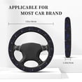 thumbnail image 2 of Kdxio Physical Formulas Print Elastic Stretch Steering Wheel Cover,Auto Steering Wheel Cover,15 Inch Anti-Slip,Warm in Winter and Cool in Summer,Fit Suvs,Vans Cars,Trucks, 2 of 7