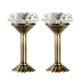 thumbnail image 1 of Metal Crystal Rhinestone Tie Backs Ganchos de cortina Holdback Borla Cenefa Soporte de suspensión de pared 2 Piezas AweSitey HA3091-01, 1 of 6