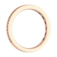 thumbnail image 2 of 1/4 Carat Channle Set Diamond Wedding Band in 14K Rose Gold (Ring Size 8.5) (VS1-VS2 Clarity), 2 of 4