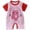 style-11 Pink, variant on JUMEYU Boy Romper Baby Boys One Pack Short Sleeve Romper for Newborn and Infant 0 3 6 9 12 18 24 Months (Yellow,0-3 Months)