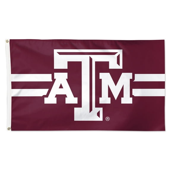 WinCraft Texas A&M Aggies 3' x 5' Horizontal Stripe Deluxe Single-Sided Flag