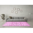 thumbnail image 3 of Ahgly Company Indoor Rectangle Persian Pink Traditional Area Rugs, 2' x 5', 3 of 4