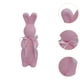 thumbnail image 3 of Adorno de Conejo de Pascua Flocado – Figura de Espuma Decorativa para Primavera (20 cm) – Detalle Encantador para Mesa, Hogar y Regalos – Resistente y Ligero, 3 of 8