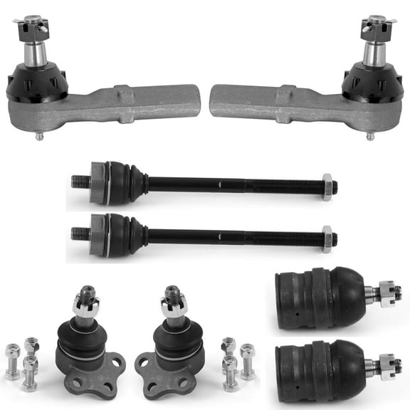 Metrix Premium Chassis Parts - 8 PC Front End Suspension Kit Fits 1998-1999 Dodge Durango 4WD, 1997-1999 Dodge Dakota 4WD, Replacement Ball Joints, Tie Rod Ends, Sway Bar Links, Made in Europe