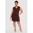 thumbnail image 2 of Women's Plus Size Heart Geometric Pointelle Button Front Vest, 2 of 4