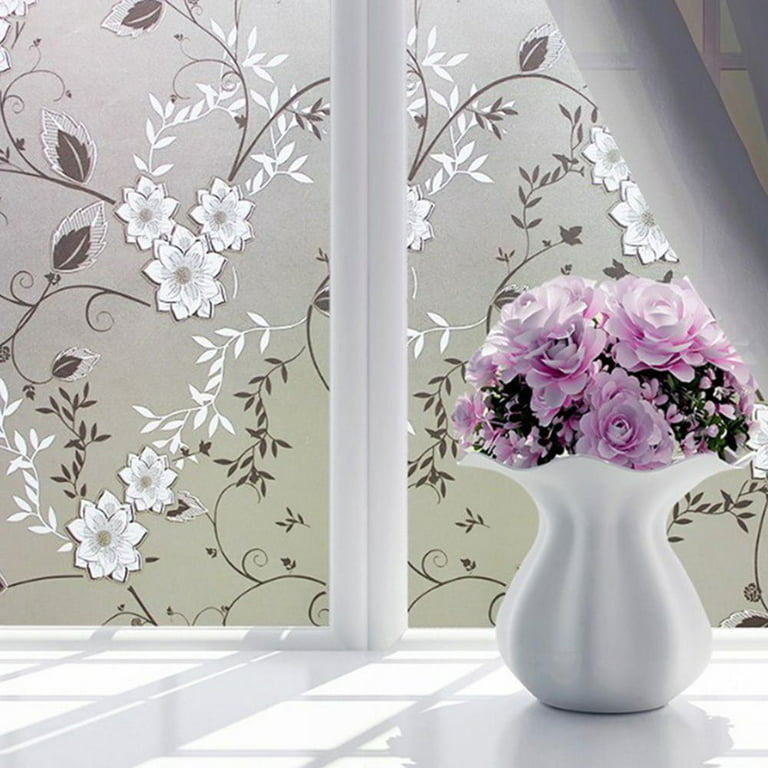 Frosted Window Film Bedroom Privacy Protective Opaque Glass Stickers Cover  Decorative Window Film 25 