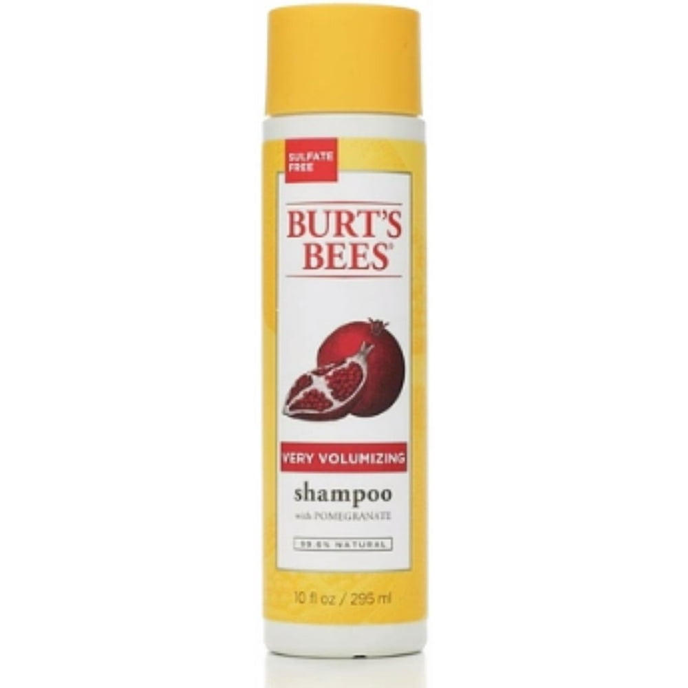 Burt's Bees Very Volumizing Shampoo Pomegranate 10 oz (Pack of 2
