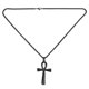 thumbnail image 1 of Men Stainless Steel Necklace Chain Exquisite Fashionable Pendant Necklace Accessory GiftBlack---Product code 34683, 1 of 5