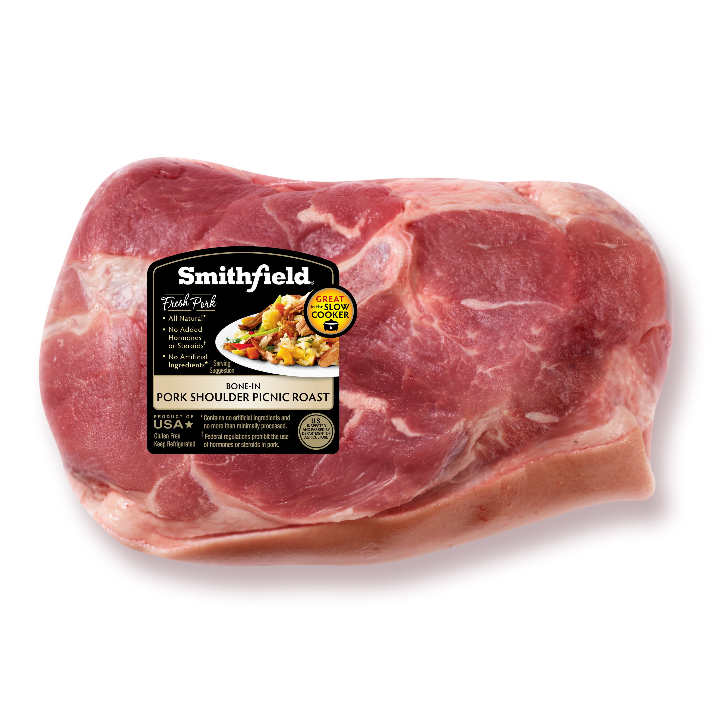 Smithfield Fresh Pork Shoulder Picnic Roast Bone-In, 2.7-6 ...