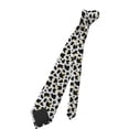thumbnail image 6 of Men'S Tie 4.7×3.1in Is Not Easy To Deform And Fade Anti-Drift Button Design Is Easy To Take Care Of For Work Travel Daily Business Simple Cow Print Pattern1_2, 6 of 8