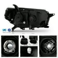 thumbnail image 2 of AKKON - For 2010-2013 Toyota 4Runner LED Light Bar Projector Headlights Housing Assembly  - Black, 2 of 7
