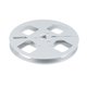 thumbnail image 3 of Cateissary Carrete vacío de cinta de carrete 1/4 antiflexión de aleación de aluminio para máquinas de carrete abierto resistente y duradero Sistemas de cine en casa Negro, 3 of 6