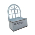 thumbnail image 3 of Maceta de pared de metal, soporte para flores, maceta decorativa vintage de hierro, cubo para Azul, 3 of 9