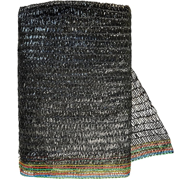 55% Shade Cloth Cover,Bexikou Sunblock Mesh UV Resistant Net for Vegetables Flowers Greenhouse Raised Bed, Plant Shade Cover from Sun, Black (6.5X10 ft)