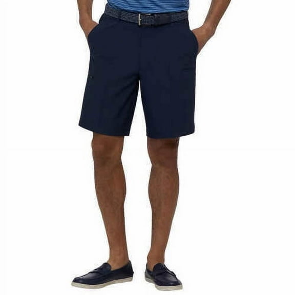 Greg Norman Men?s Cargo Golf Short Moisture Wicking (Blue, 32)