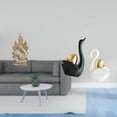 thumbnail image 2 of Escultura De Resina De Cisne Familiar Elegante, Figura Clásica De Arte Cristiano Católico Para Mesa De Oficina, Estantería De Casa, Decoración De Entrada, 2 of 8