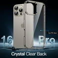 thumbnail image 3 of JETech Case for iPhone 16 Pro 6.3-Inch, Non-Yellowing Shockproof Phone Bumper Cover, Anti-Scratch Clear Back (Natural Titanium), 3 of 6