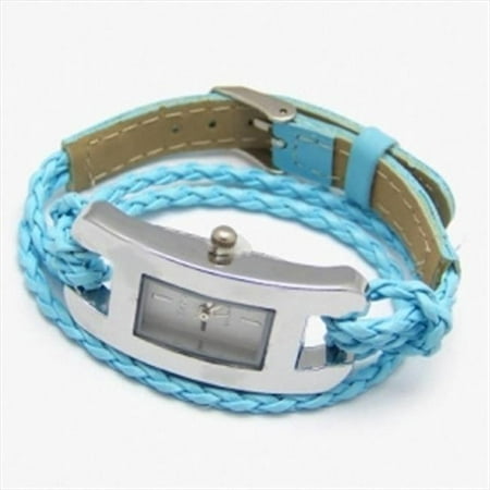 Best Desu 17324 Handmade Leather Bracelet Watch,