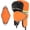 Orange, variant on Ushanka Men's Winter Trapper Hat with 2 count Windproof Mask-Russian Trooper Hat Skiing Hat for Men Women