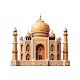 thumbnail image 3 of illustration Taj Mahal Stickers, Waterproof Taj Mahal Sticker for Water Bottle Laptop Phone Cases Planner Skateboard Luggage Helmet Party Favor Decor, Ideal for Adults Teens Teacher Rewards, 3 of 8