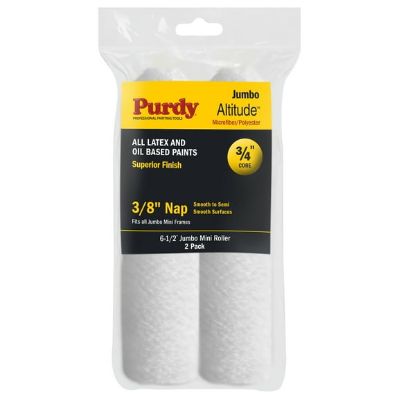 Purdy Altitude Jumbo Mini Roller Cover, 6-1/2 in. x 3/8 in., 2 count