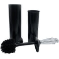 thumbnail image 3 of 17"Tall Matte Black Toilet Brush Set with Holder, 3 of 3