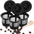 thumbnail image 1 of Estbridge Reusable Coffee Pods  Refillable Coffee Filters for   Single Serve Coffee Filter Cup- Compatible with  K Coffee Maker with Coffee Spoon Brush, 1 of 9