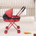 thumbnail image 2 of Baby Doll Stroller Baby Stroller Dolls Play Stroller Doll Stroller Toy Realistic Doll Stroller, 2 of 4