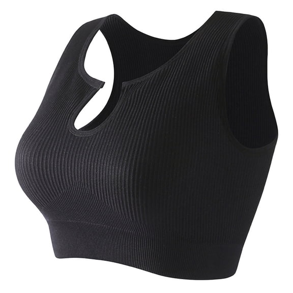 Womens Wire-Free Push up Bras Convertible Bra Feature V-Neck Wire-Free Bra Hook and Eye Closure Bra Style W-1213 L