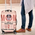 thumbnail image 4 of I'm a Bernese Mountain Dog Mom and a Registered Nurse Nothing Scares Me Travel Luggage Cover Berner Lover Gifts Suitcase Dust Protective Decor - 00002, 4 of 5
