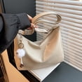 thumbnail image 4 of Bolso de mujer urbano y moderno de gran capacidad para otoño e invierno 2025, bolso cruzado de moda, bolso de hombro grande., 4 of 10