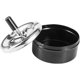 thumbnail image 2 of Ashtray, Stainless Steel Mini Round Push Down Ashtray With Spinning Tray Portable Cigarette Ashtray Smokers Smoking Ash Tray, 2 of 5