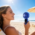 thumbnail image 4 of 3 Speed Handheld Fan USB Rechargeable Portable Mini Fan Quiet Personal Cooling for Travel Office Home by PALIFEUR, 4 of 8