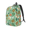 thumbnail image 2 of Balery Christmas Donuts Vintage Canvas Backpack for Men and Women - Large Capacity, Durable Travel Laptop Bag for School, Work, Hiking, and Outdoor Activities, 2 of 7